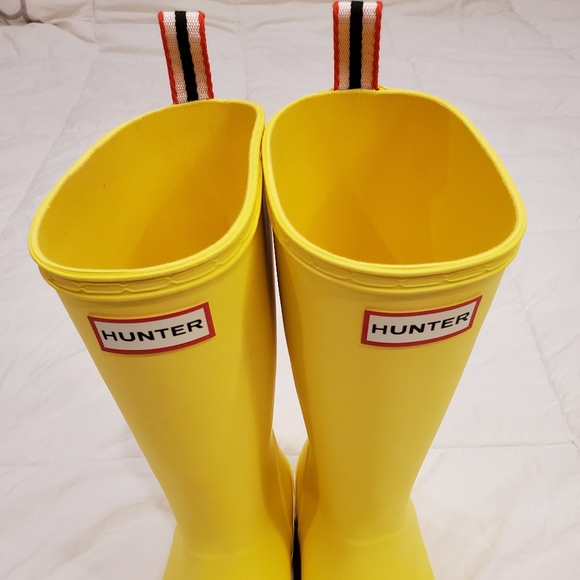 Hunter Shoes Hunter Original Tall Play Rain Boot In Yellow New